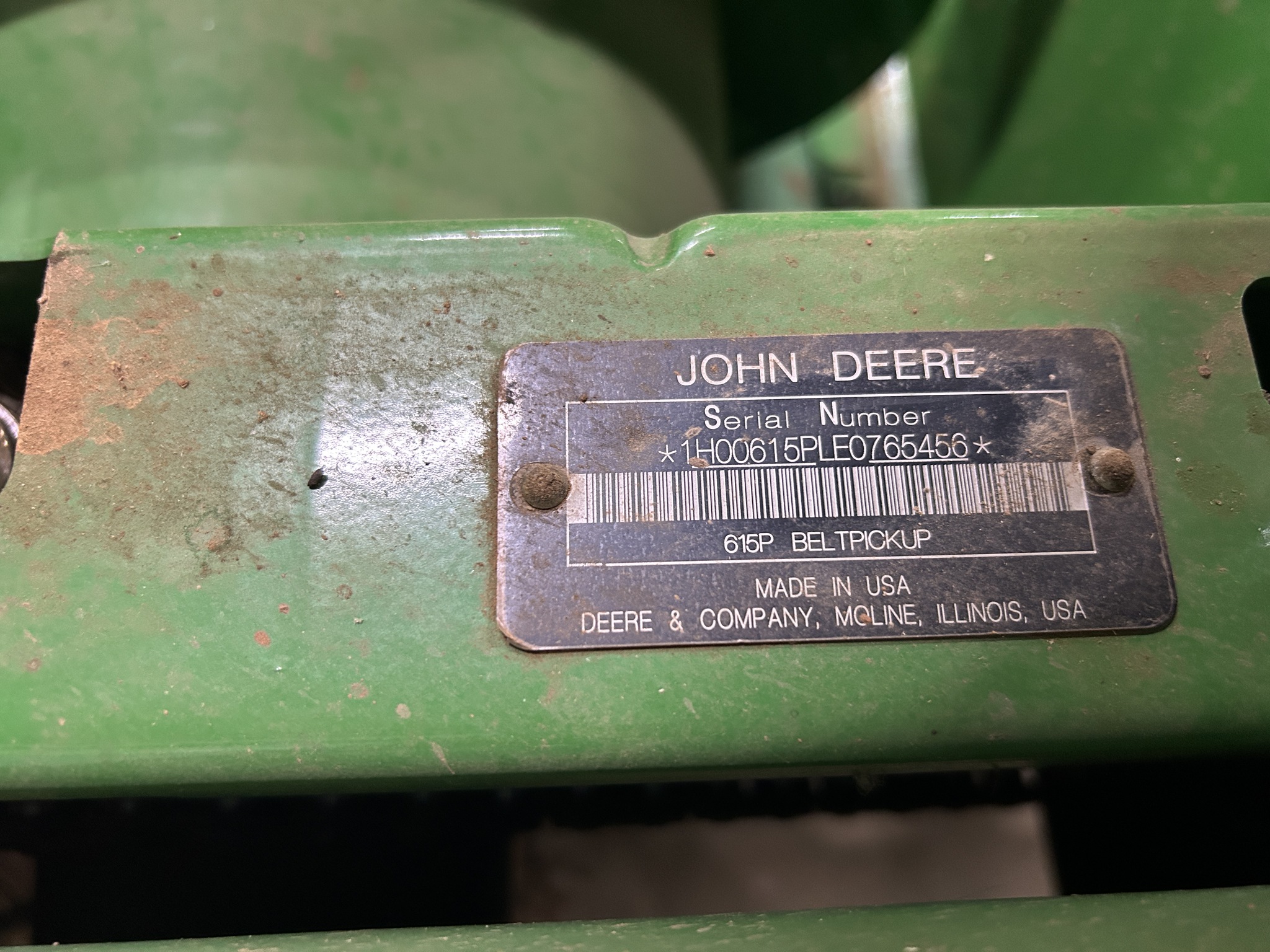2014 John Deere 615P Image 2