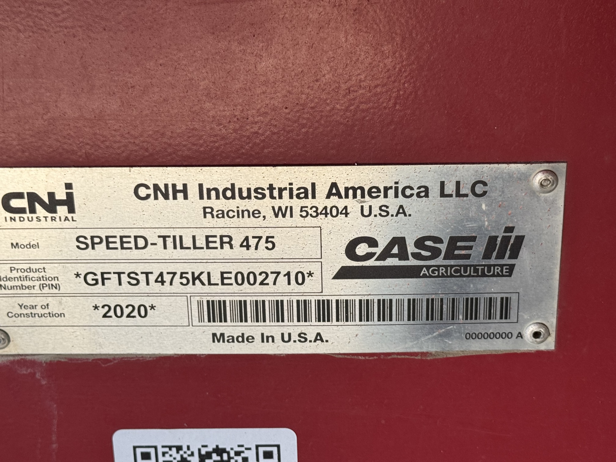 2020 Case IH 475 Image 6