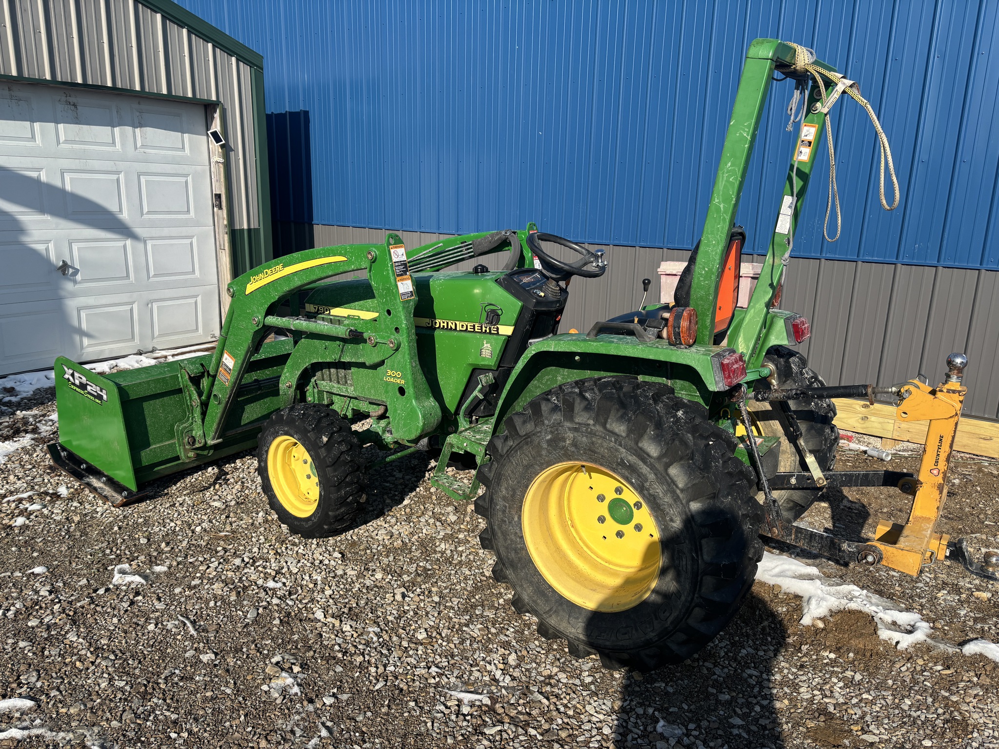 Used 2007 John Deere 790 Compact Utility Tractors at Koenig Equipment in Franklin, IN - PhotoXL4