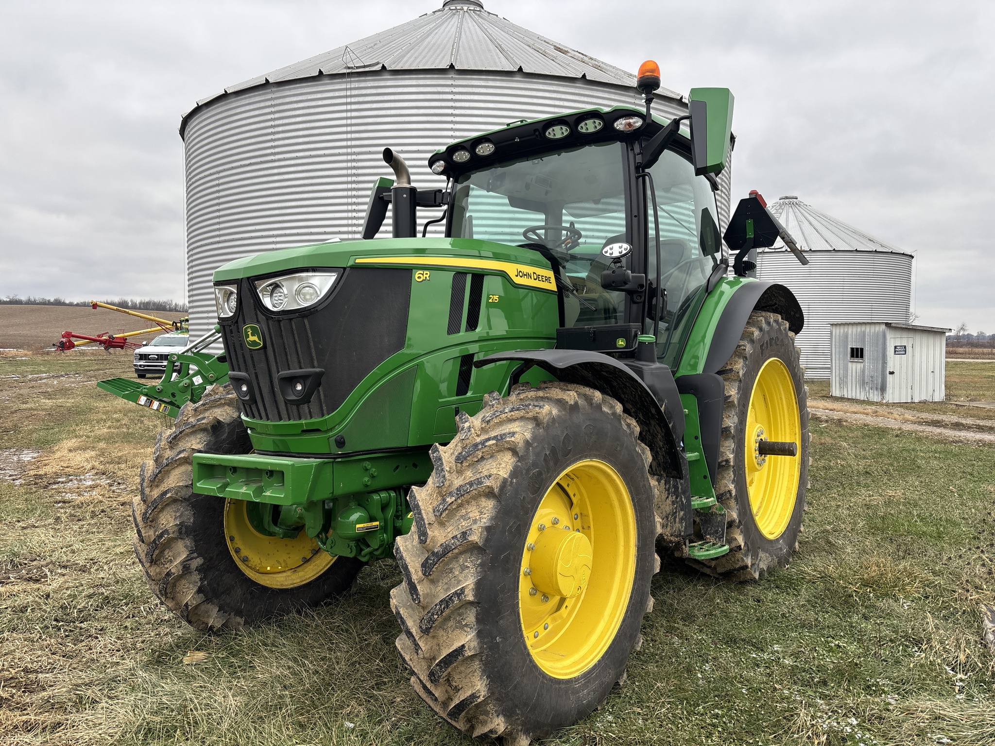 Used 2024 John Deere 6R 215 Row Crop Tractors at Koenig Equipment in Urbana, OH - PhotoXL2