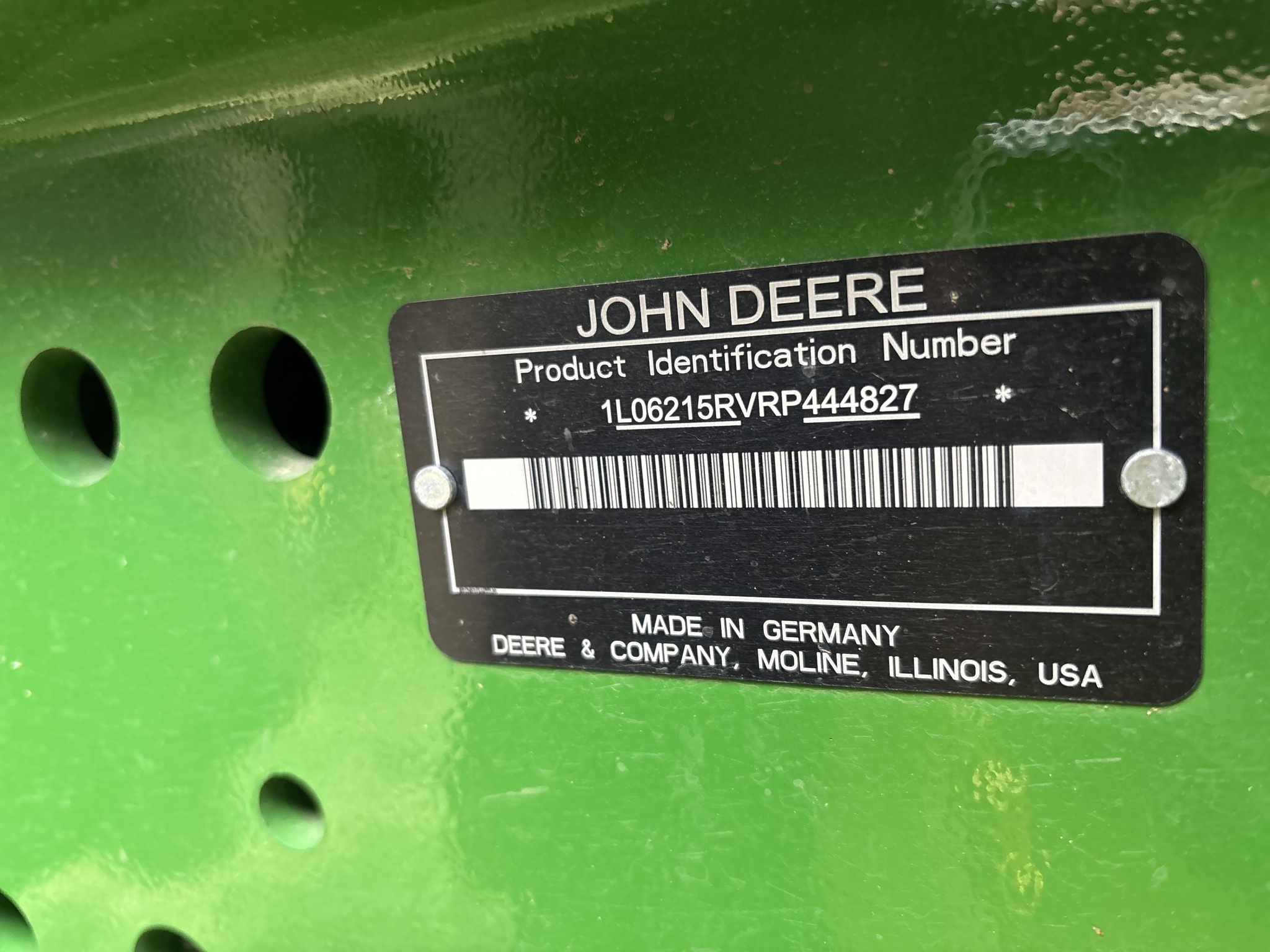 Used 2024 John Deere 6R 215 Row Crop Tractors at Koenig Equipment in Urbana, OH - PhotoXL14