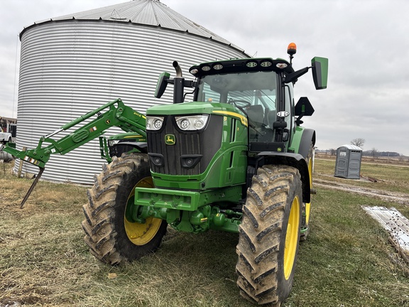 Used 2024 John Deere 6R 215 Row Crop Tractors at Koenig Equipment in Urbana, OH - Photo4