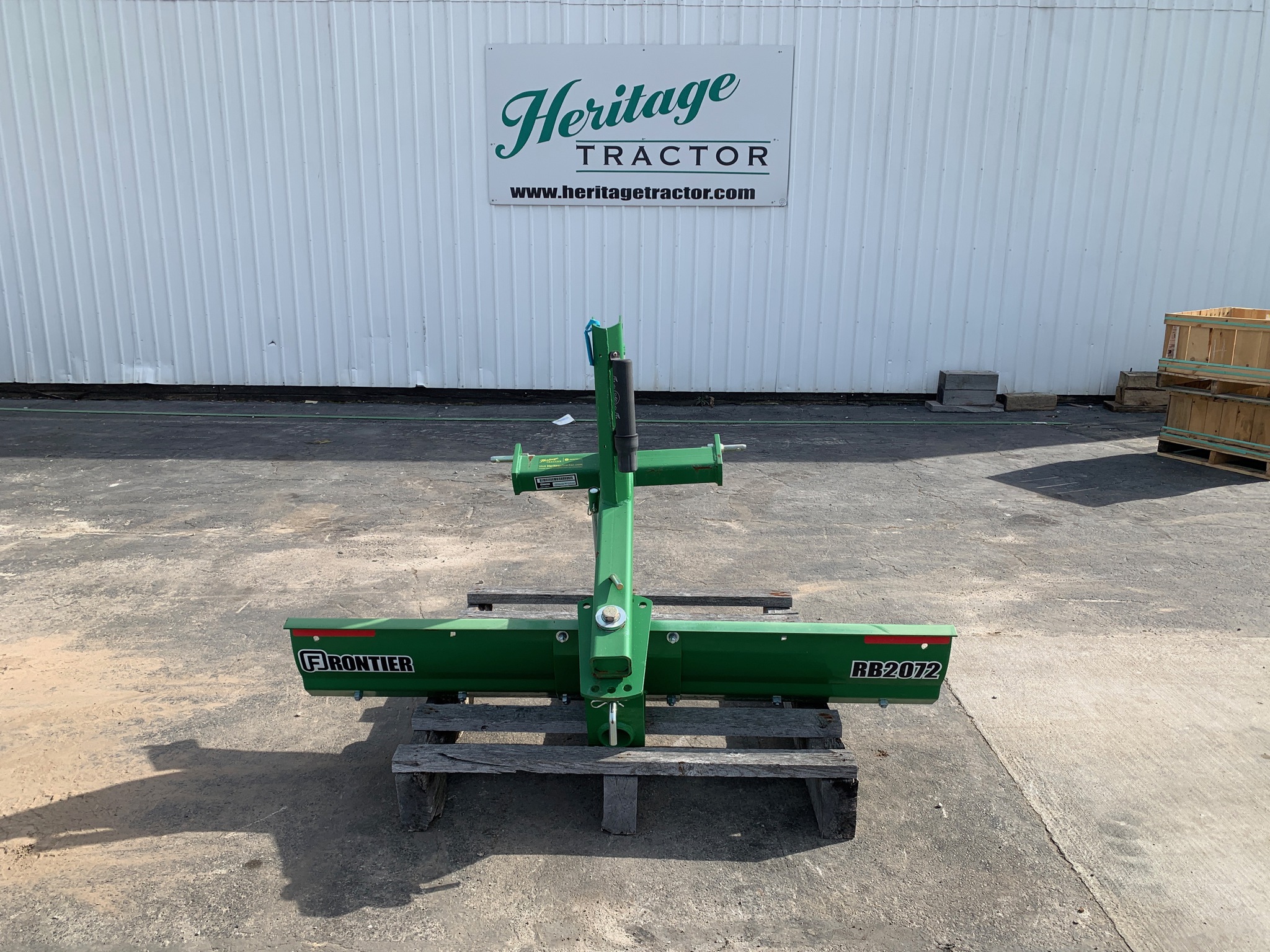 2021 Frontier RB2072 STD REAR BLADE at Heritage Tractor in Lamar, MO