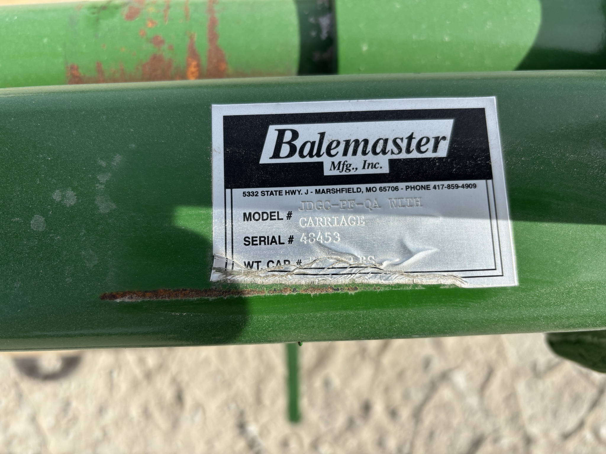  2025 BaleMaster JDGC-PF at Heritage Tractor in Atchison, KS