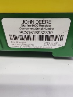 2018 John Deere SF6000 W/SF1 Image 3