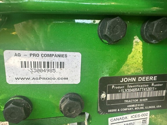 2025 John Deere 3046R-8