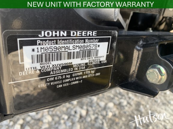 Photo of 2025 John Deere XUV 590M
