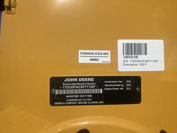 Photo of 2026 John Deere 333 P