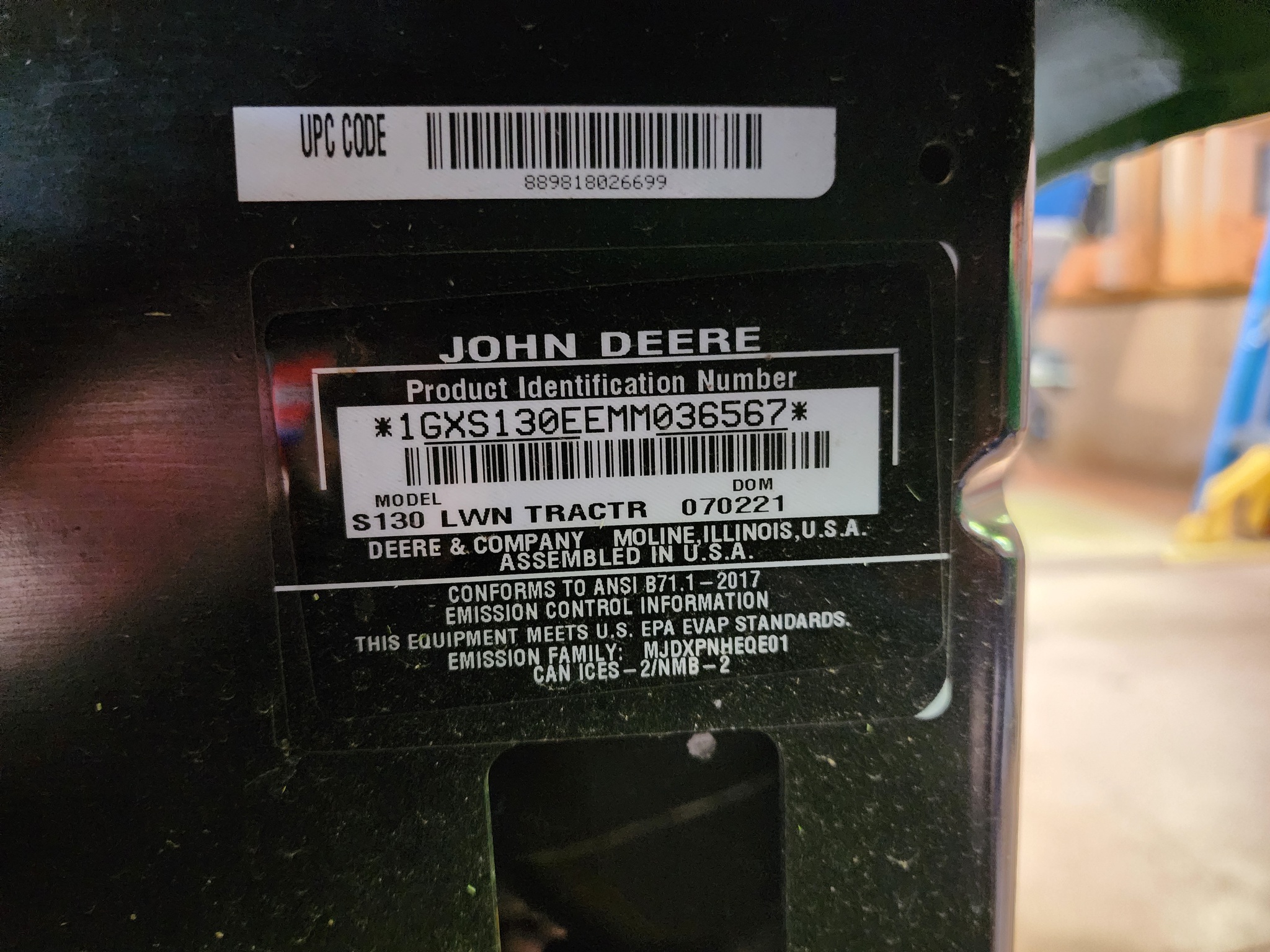 John Deere S130 Image 10