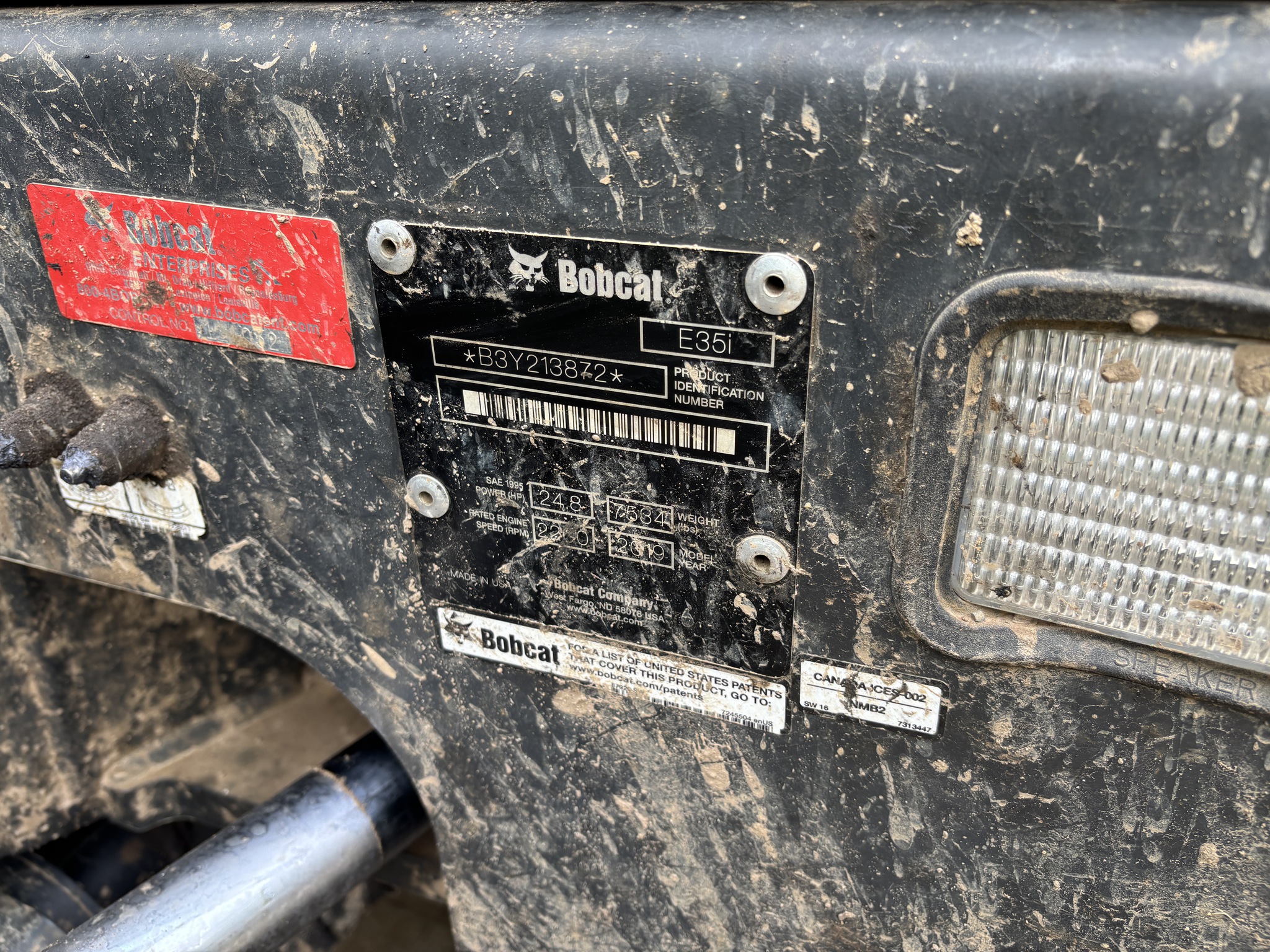 Used 2019 Bobcat E35i Compact Excavators at Koenig Equipment in Oxford, OH - PhotoXL42