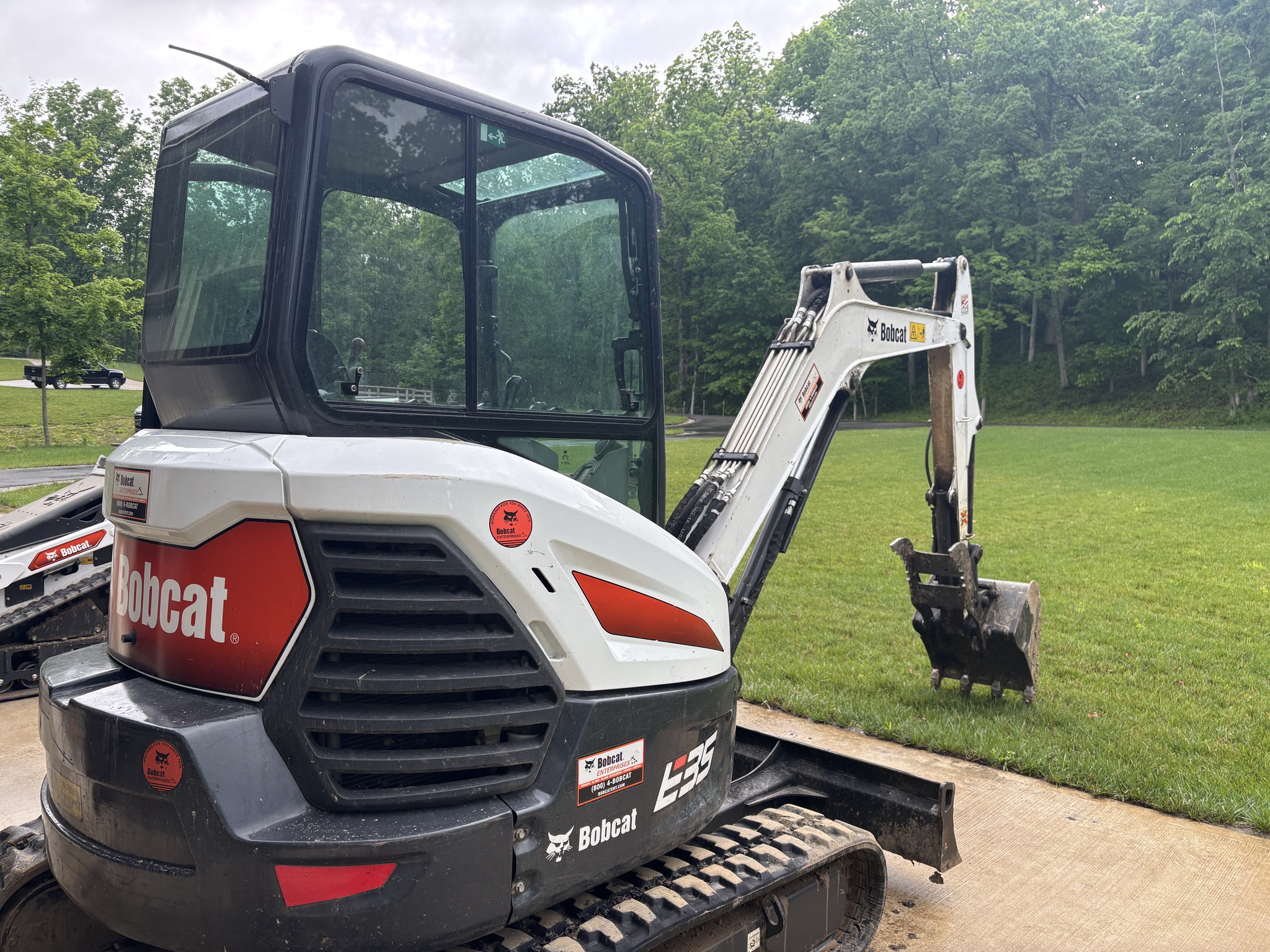 Used 2019 Bobcat E35i Compact Excavators at Koenig Equipment in Oxford, OH - PhotoXL0