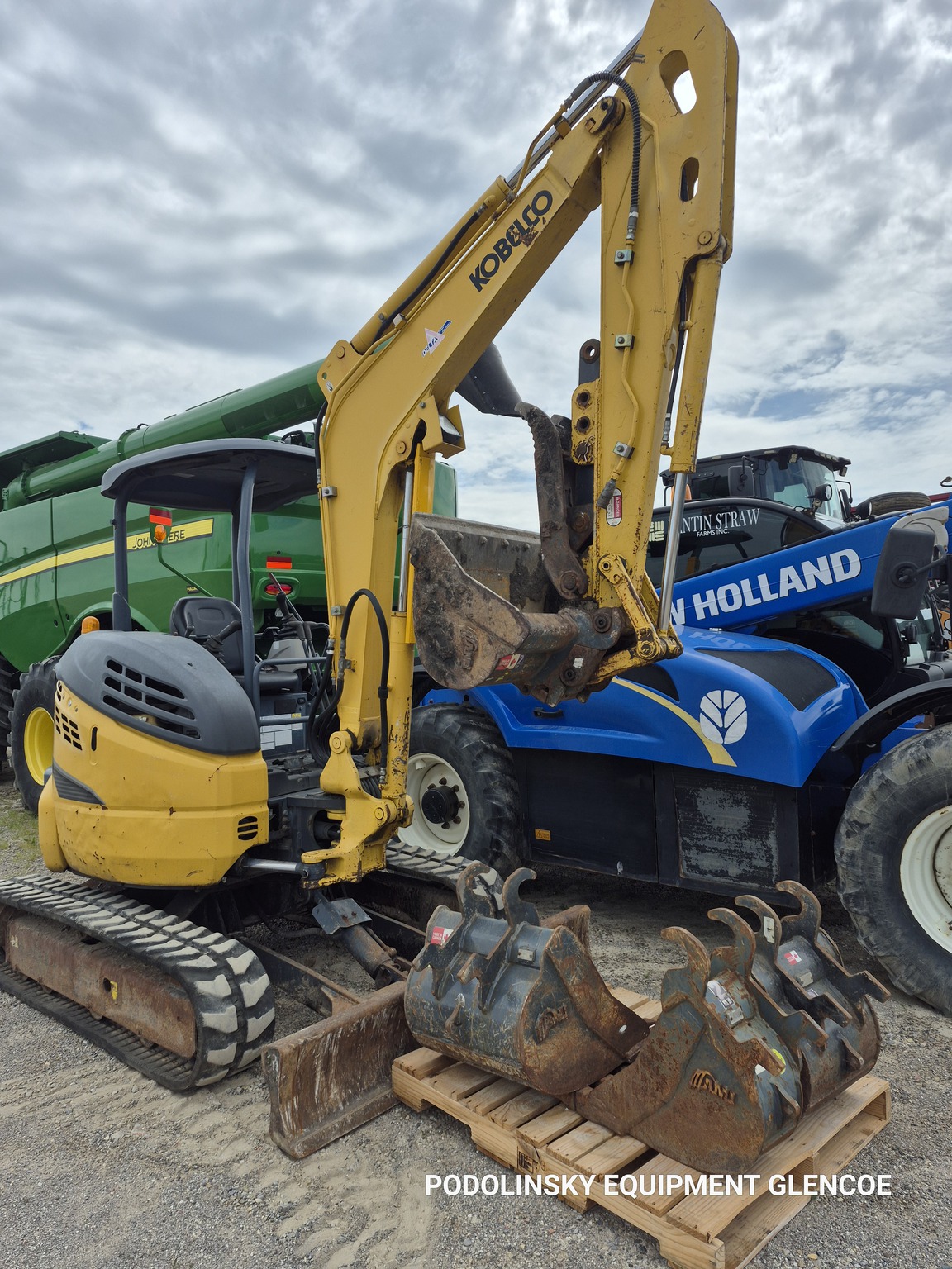 2017 Kobelco SK35SR Compact Excavators