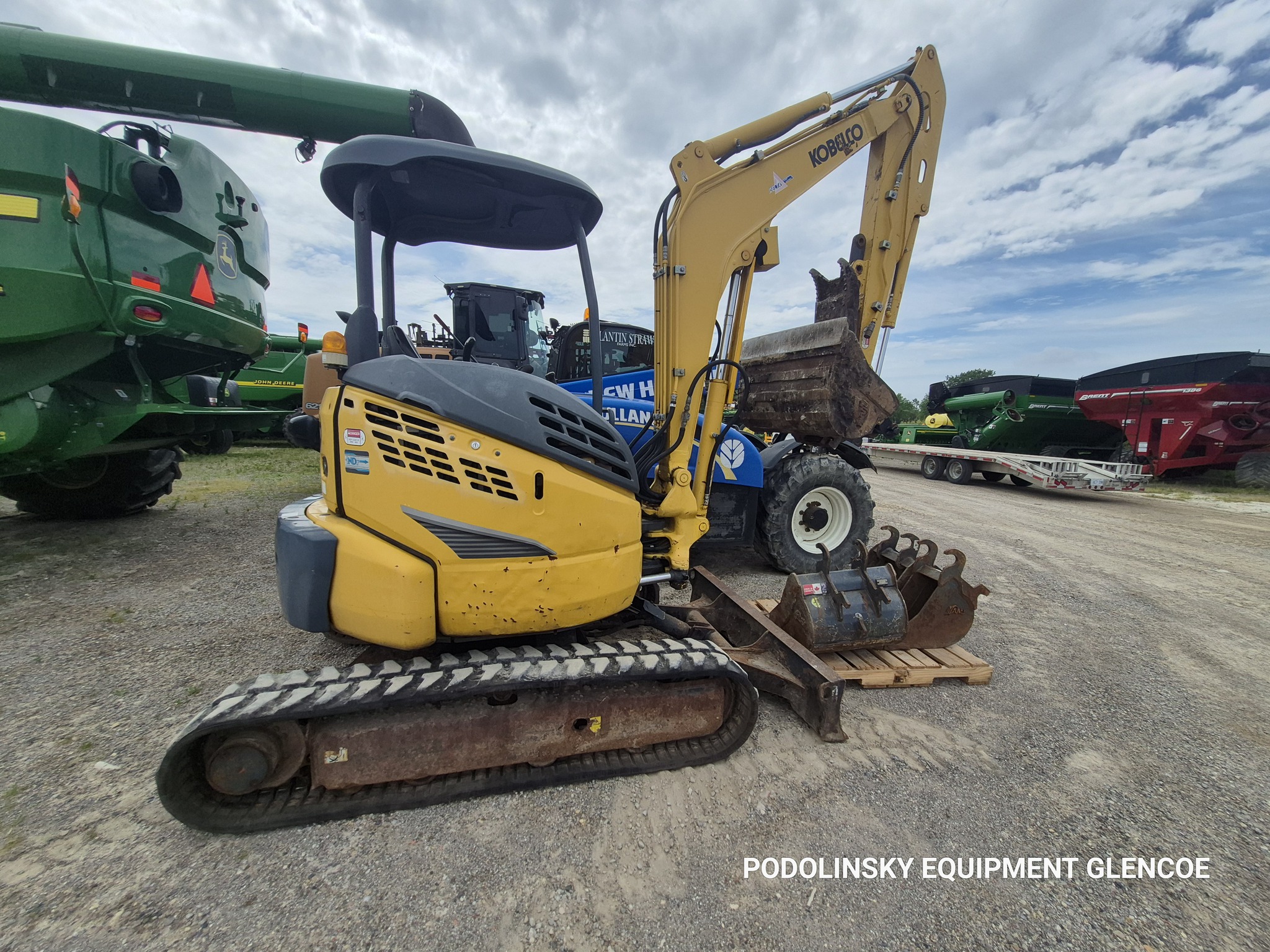 2017 Kobelco SK35SR Compact Excavators