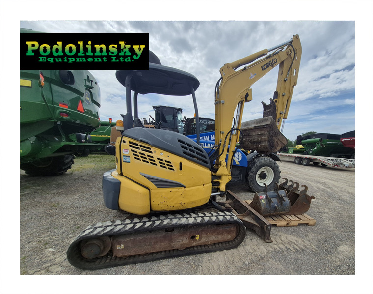 2017 Kobelco SK35SR Compact Excavators