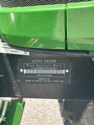 2022 John-Deere 3038E