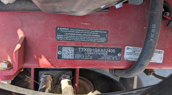 2024 Exmark TTX691GKA