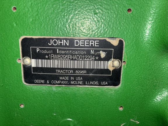 2010 John Deere 8295R (15th thumbnail)