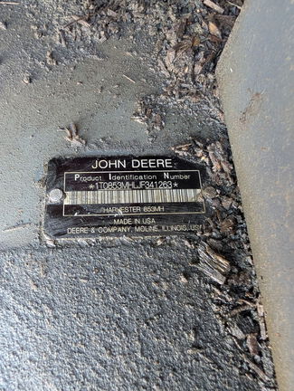 2019 John Deere 853MH