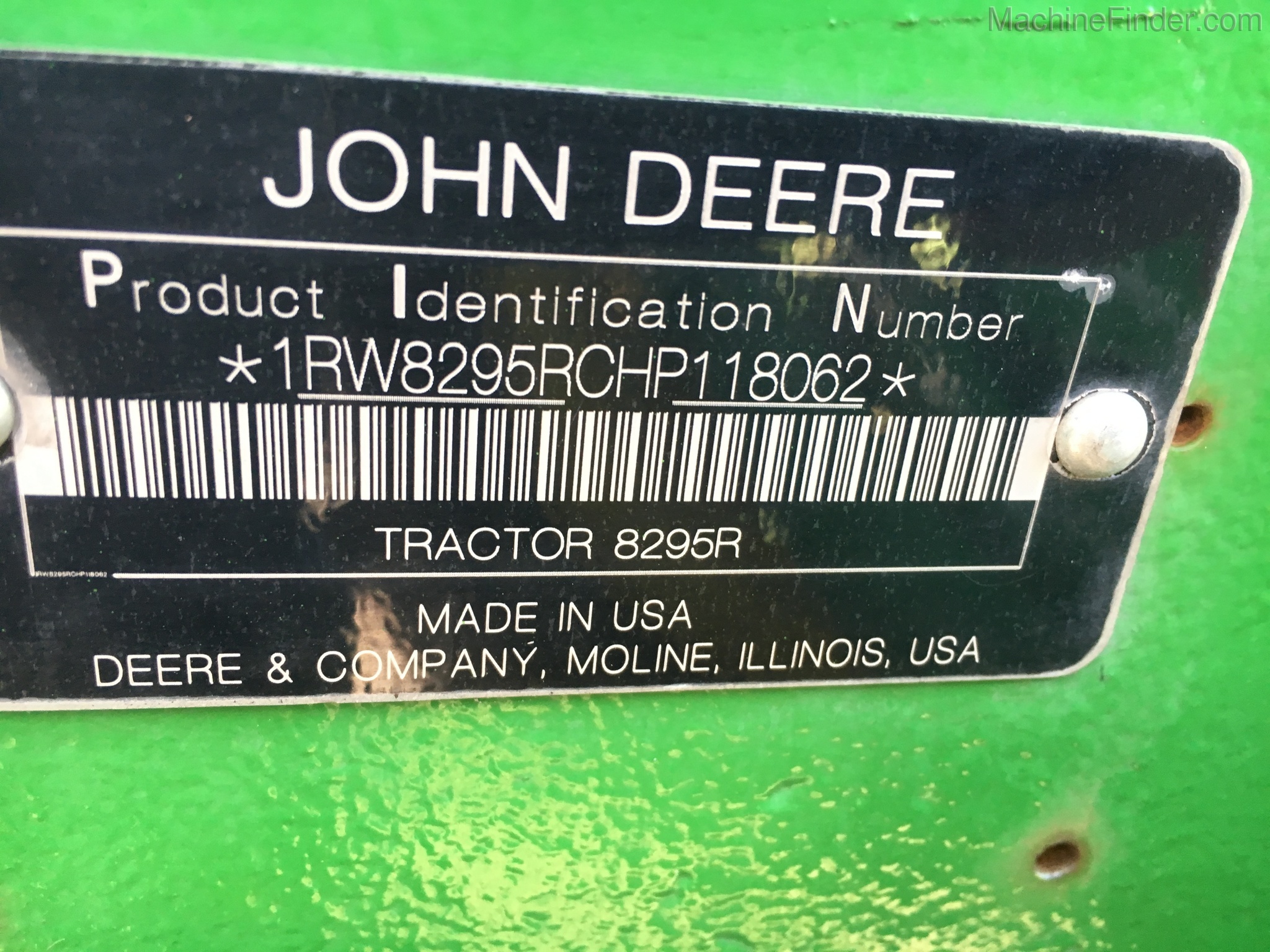 2017 John Deere 8295R Image 6