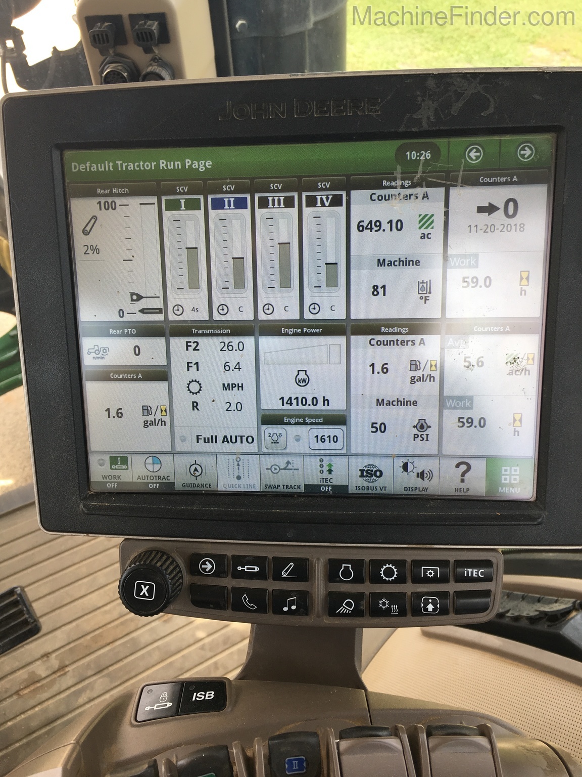 2016 John Deere 8295R Image 4