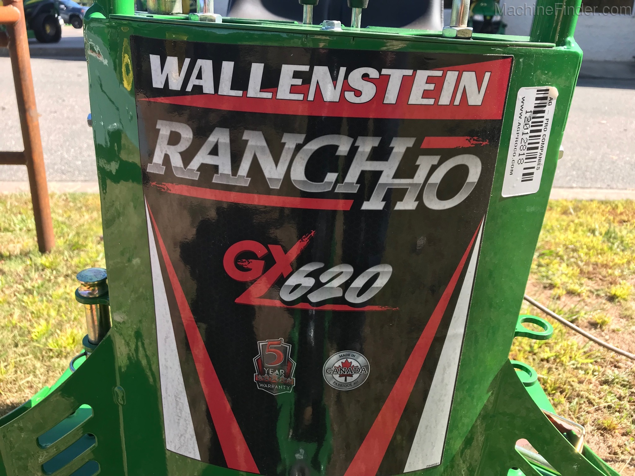 2000 Wallenstein GX620-GRN Image 2