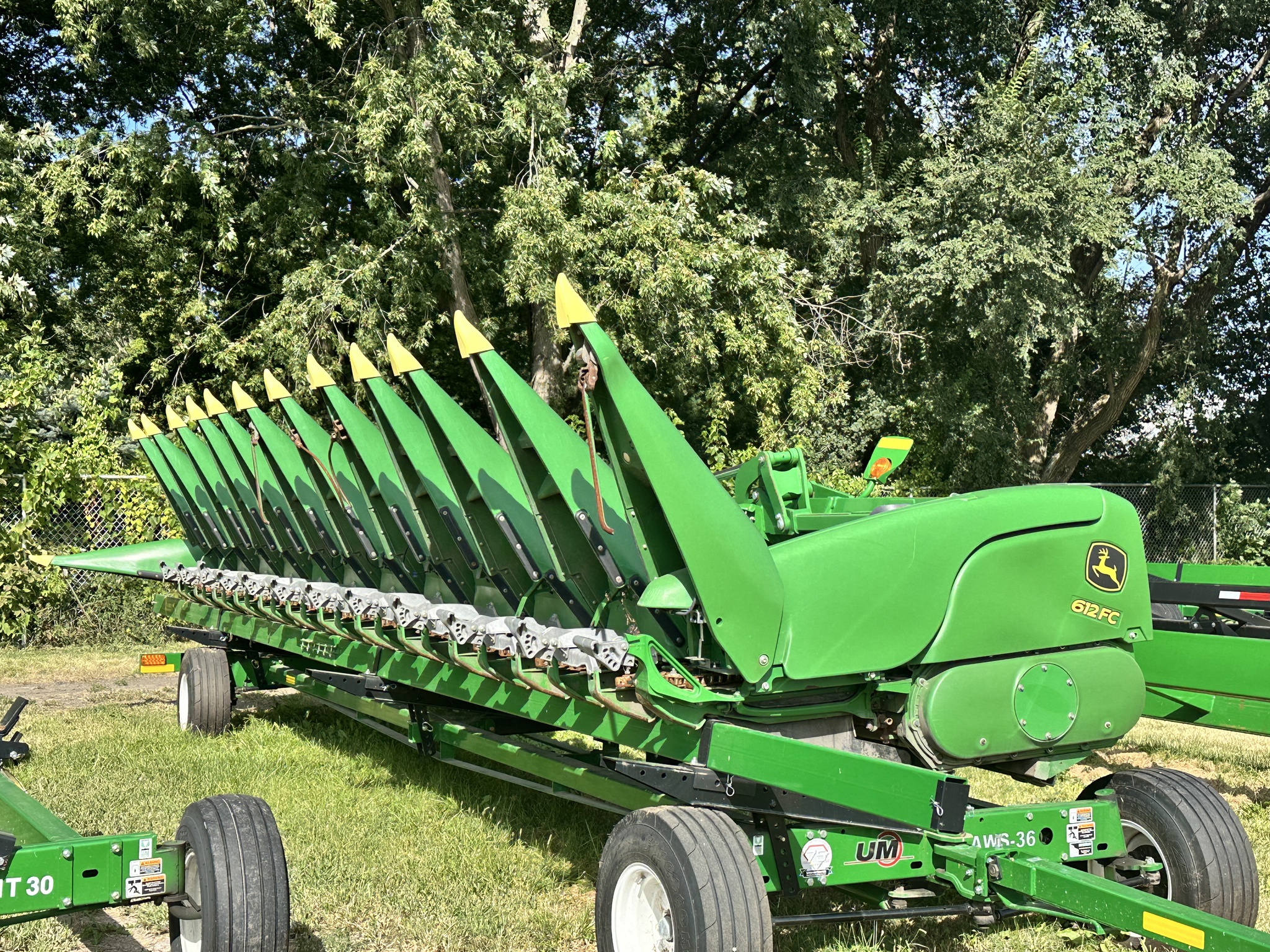  2016 John Deere 612FC at Heritage Tractor in Pontiac, IL