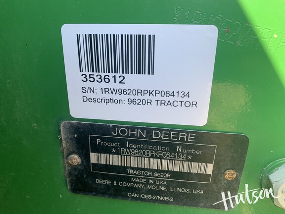 Photo of 2020 John Deere 9620R