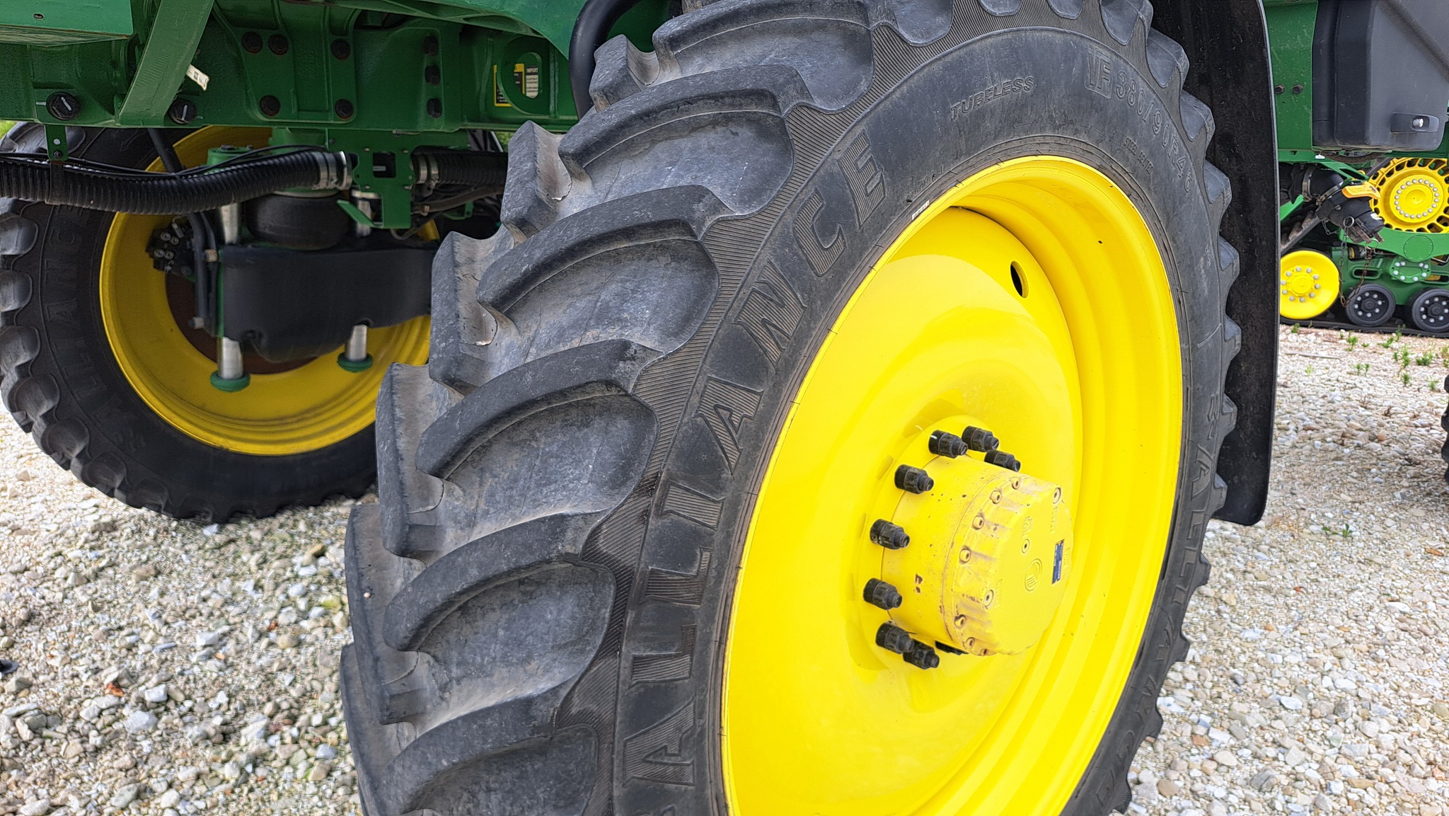  2022 John Deere 410R at Heritage Tractor in Galesburg, IL