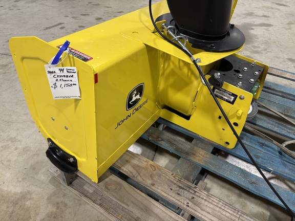Used 2022 John Deere 44 Garden Tractor Mounted Snow Blowers at Koenig Equipment in Botkins, OH - Photo4