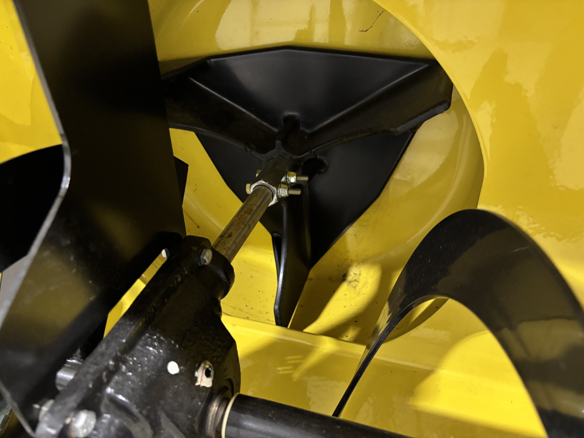 Used 2022 John Deere 44 Garden Tractor Mounted Snow Blowers at Koenig Equipment in Botkins, OH - PhotoXL7