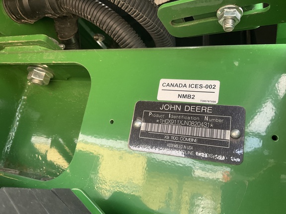 2022 John Deere X9 1100