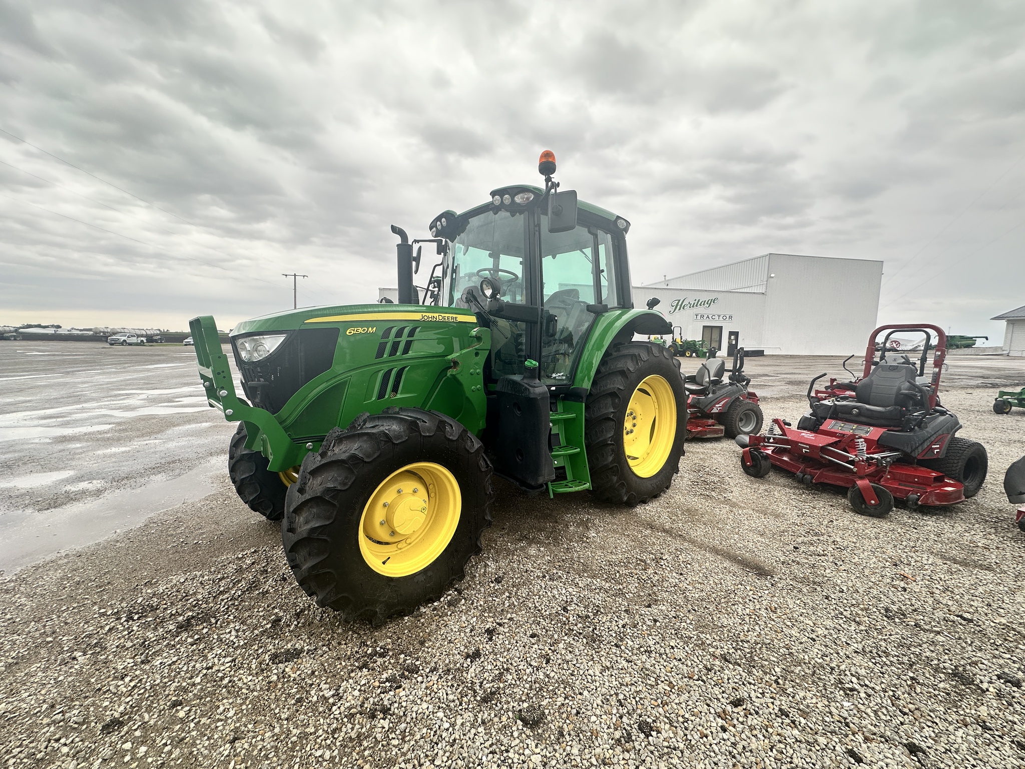  2024 John Deere 6130M at Heritage Tractor in Roanoke, IL