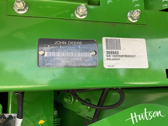 Photo of 2024 John Deere S760
