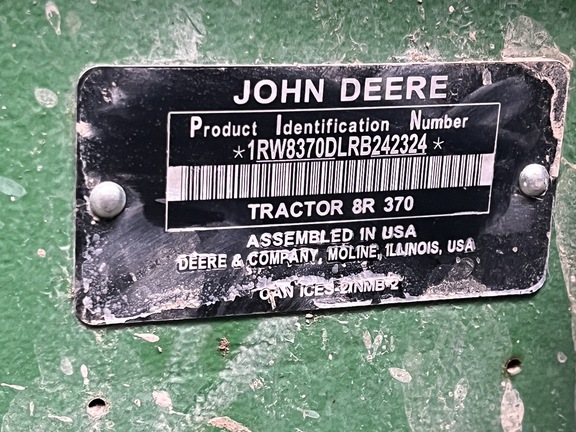 Photo of 2024 John Deere 8R 370
