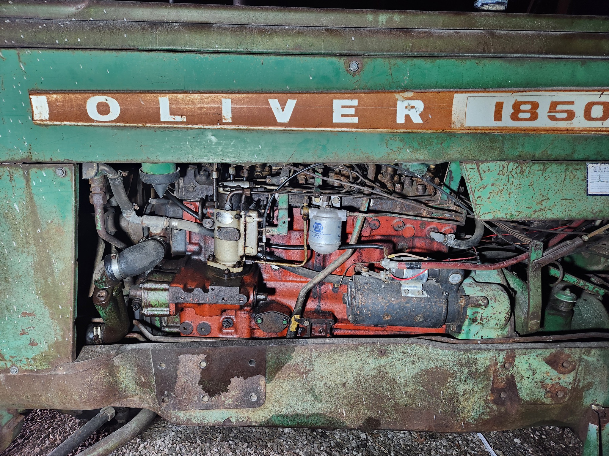  1964 Oliver 1850 at Heritage Tractor in Kewanee, IL