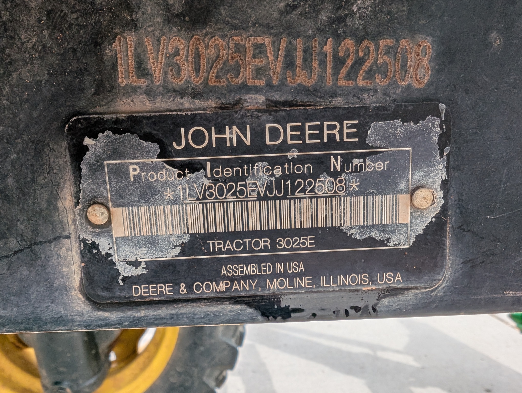 2018 John Deere 3025E Image 15