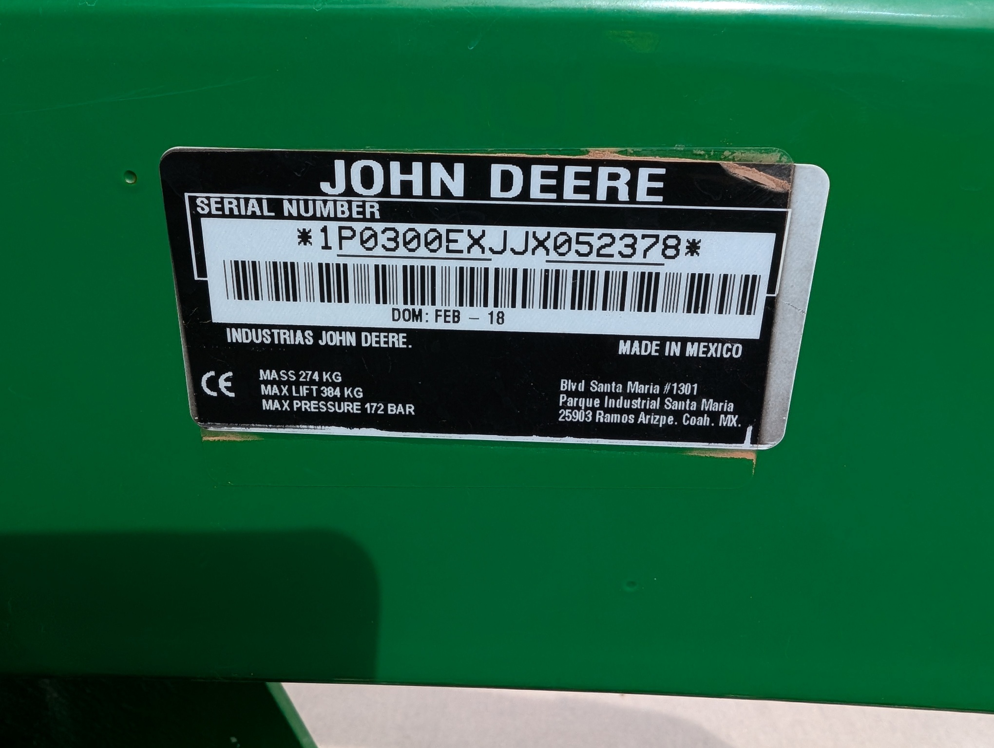 2018 John Deere 3025E Image 31