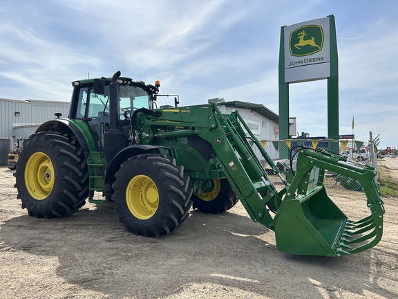 Used 2023 John Deere 6195M Row Crop Tractors at Horizon Ag & Turf in Mayerthorpe, AB - Photo2