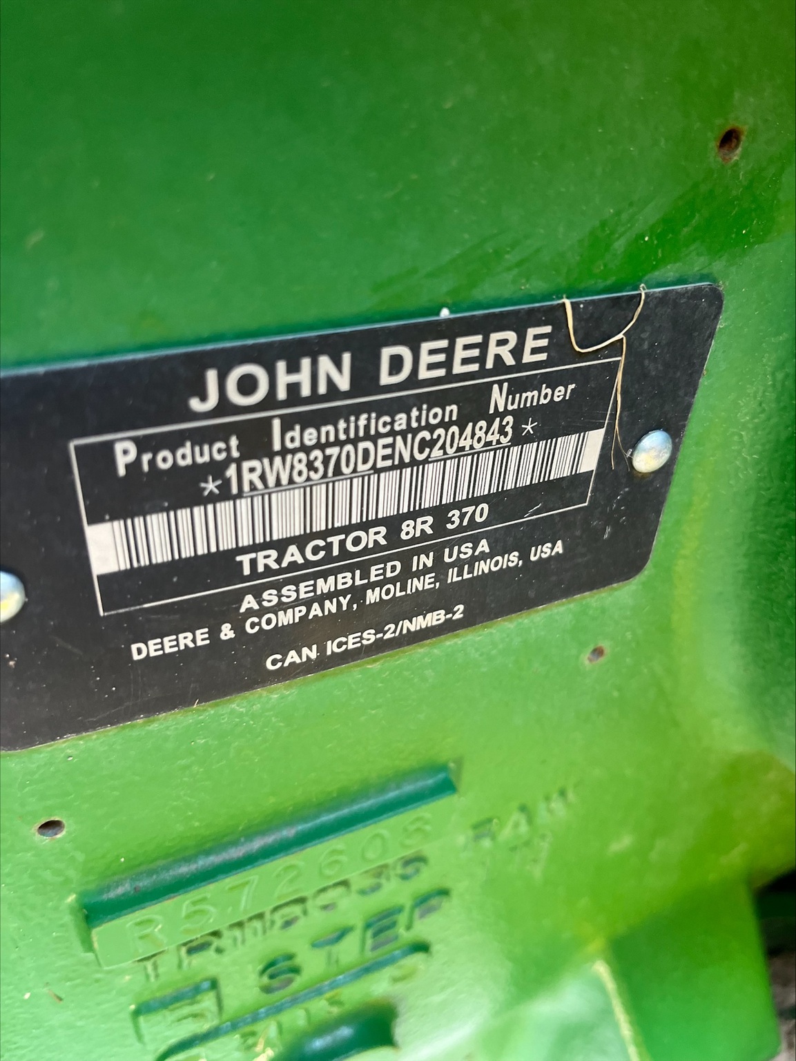 2022 John Deere 8R 370 Image 13