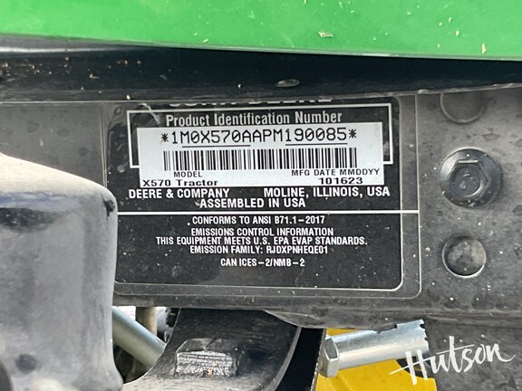 Photo of 2024 John Deere X570