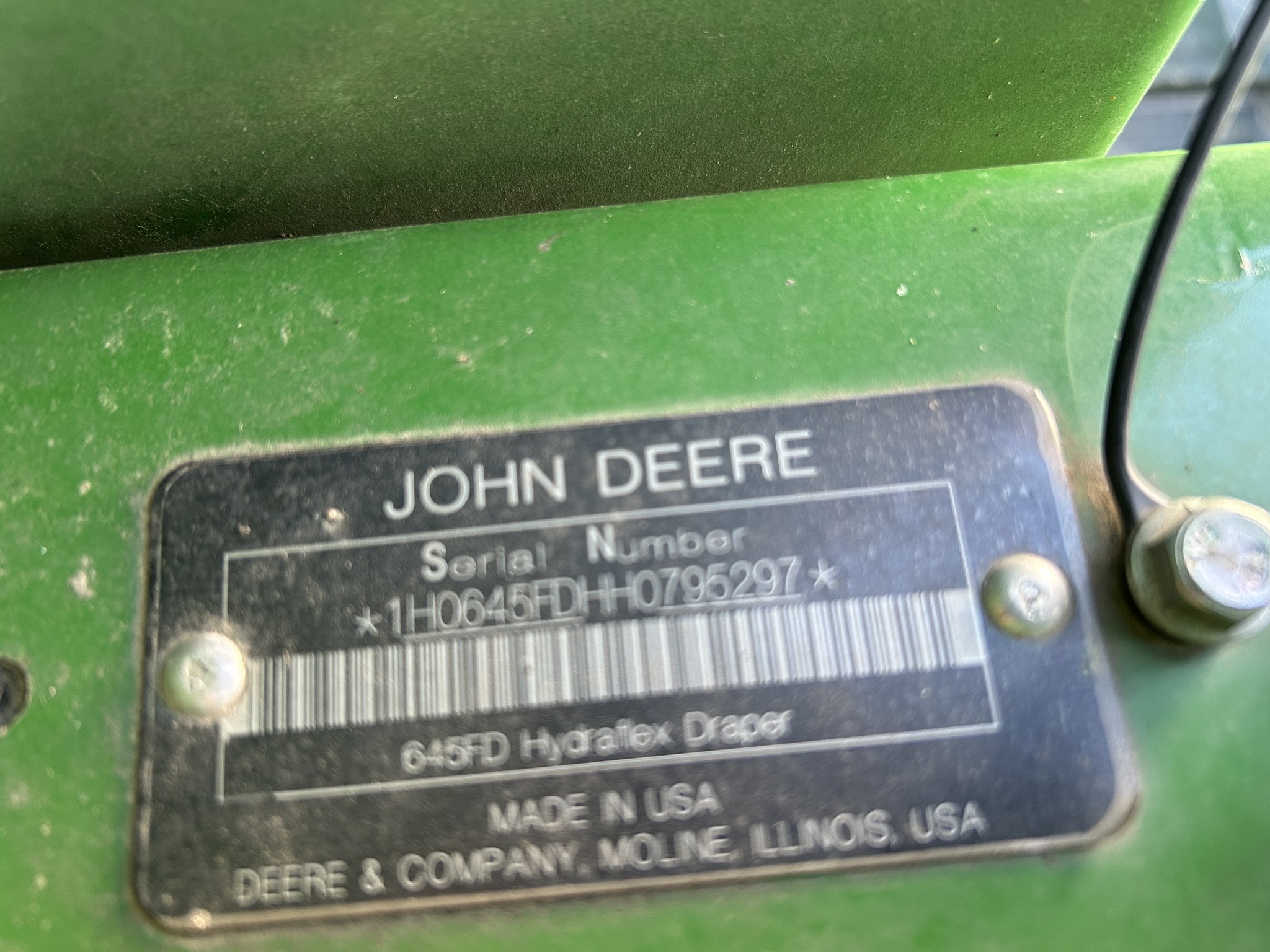 2017 John Deere 645FD Image 22