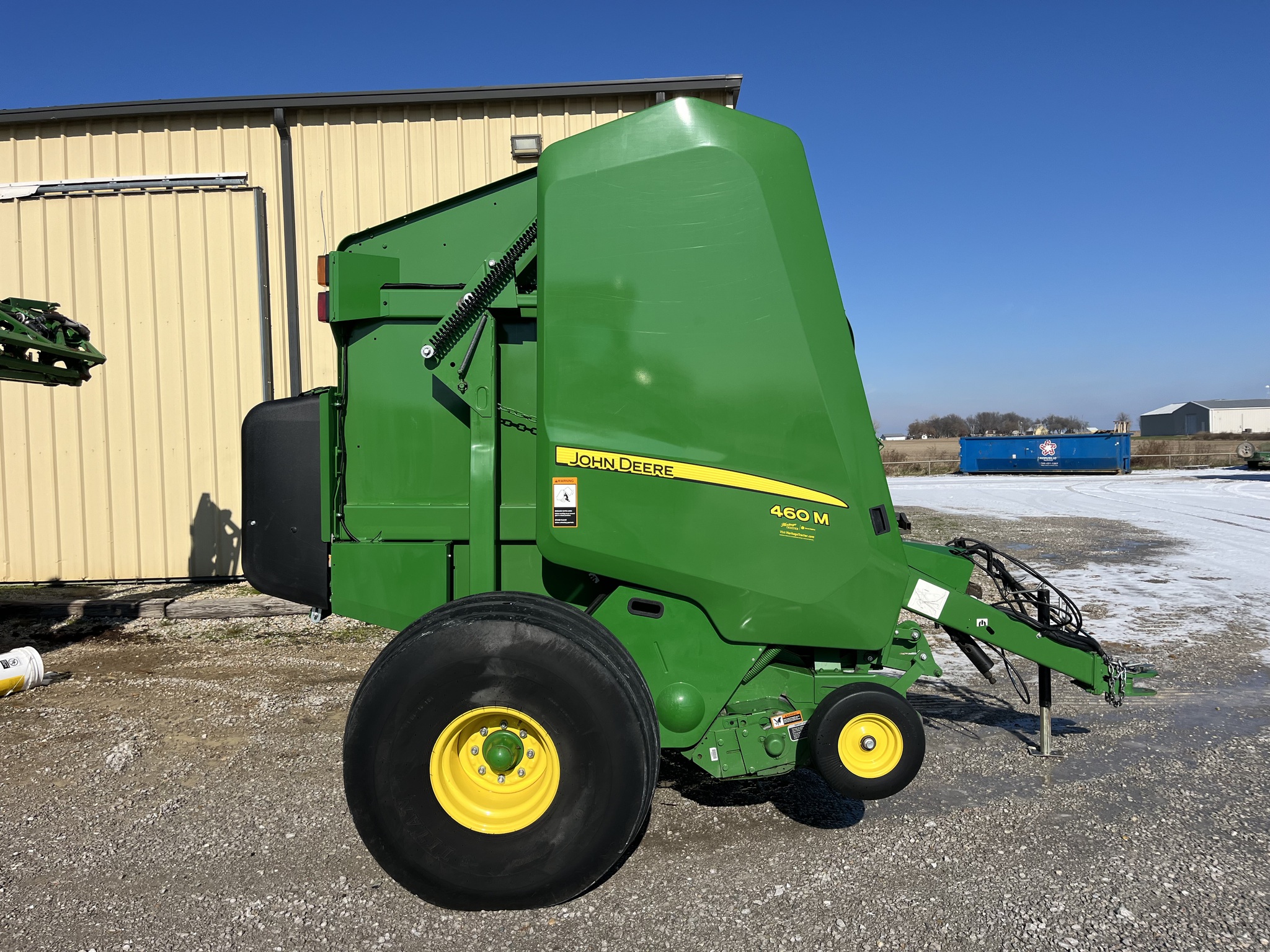  2020 John Deere 460M at Heritage Tractor in Nevada, MO