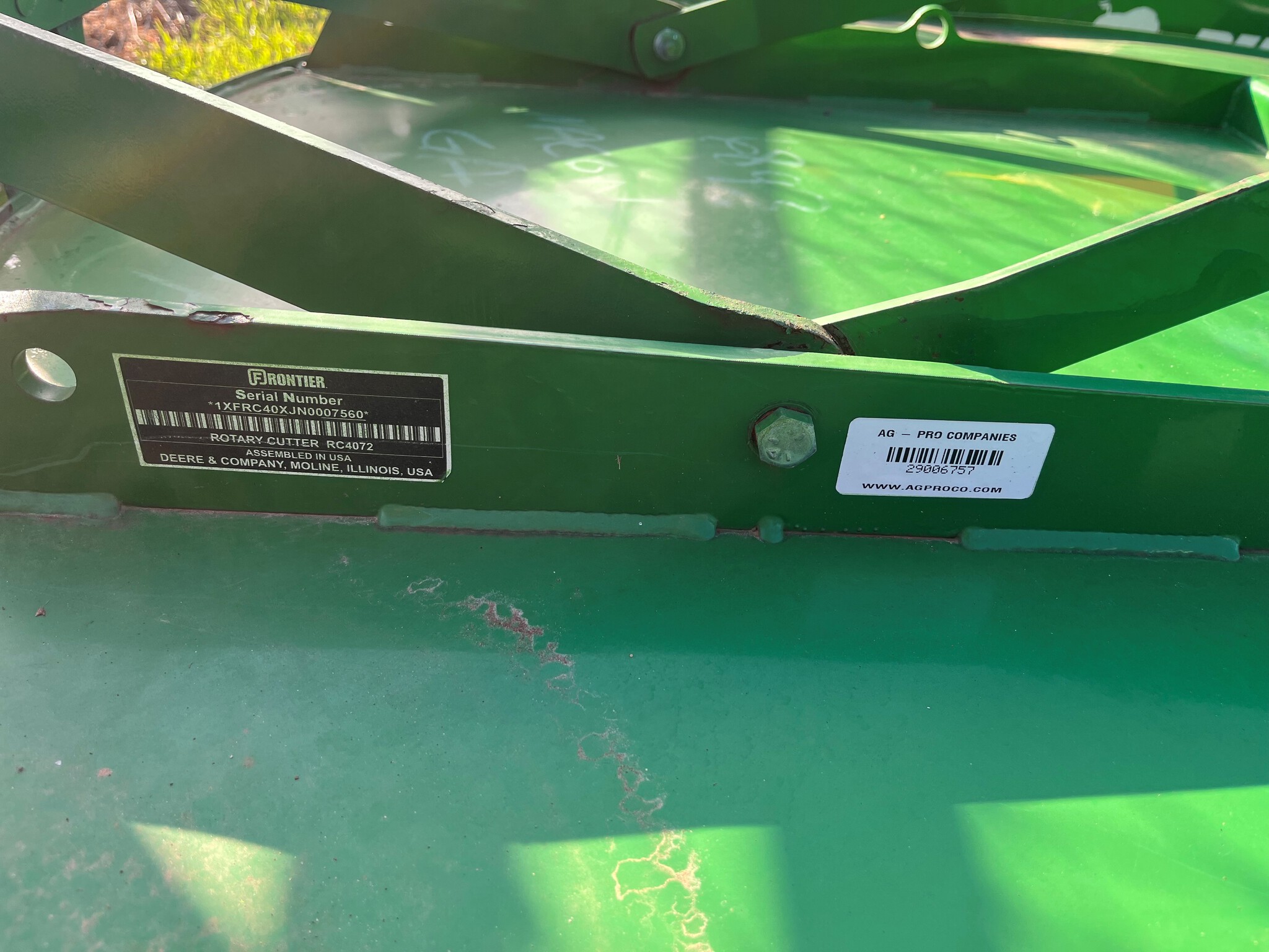 2022 Frontier RC4072 ROTARY CUTTER Image 2