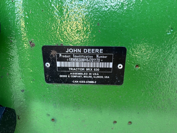 Used 2025 John Deere 9RX 830 Track Tractors at Horizon Ag & Turf in High Prairie, AB - Photo3