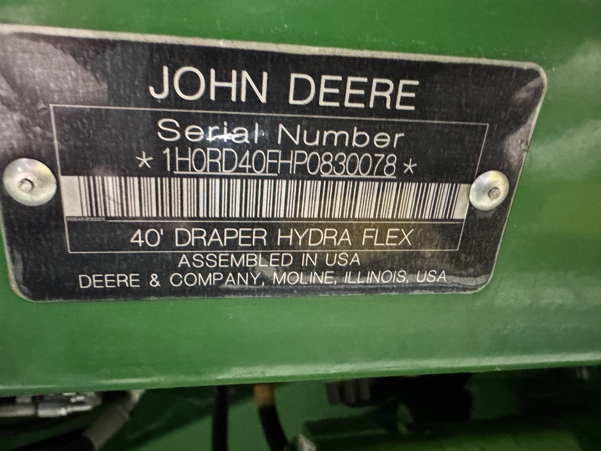 2024 John Deere RDF 40 Image 2