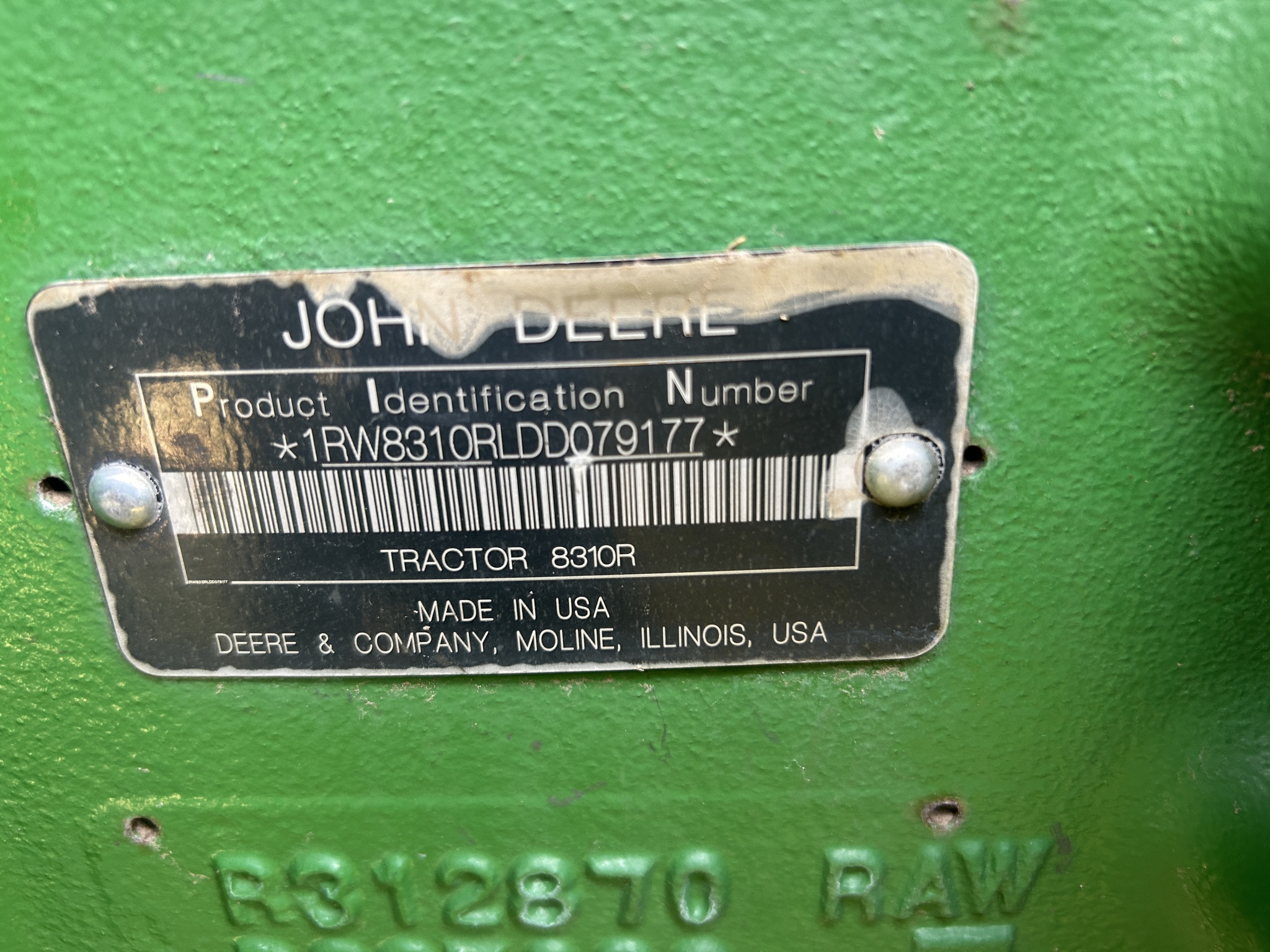 2013 John Deere 8310R at Heritage Tractor in Adrian, MO
