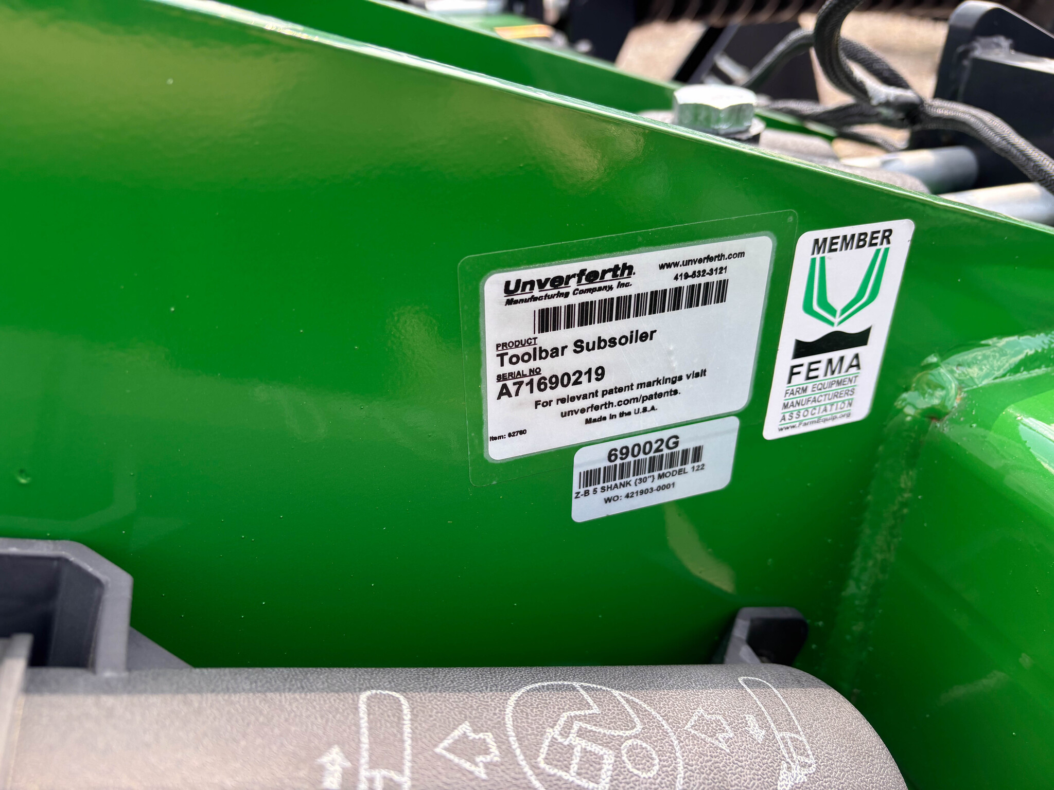 Used -- Unverferth 122 Rippers at Koenig Equipment in Anna, OH - PhotoXL5