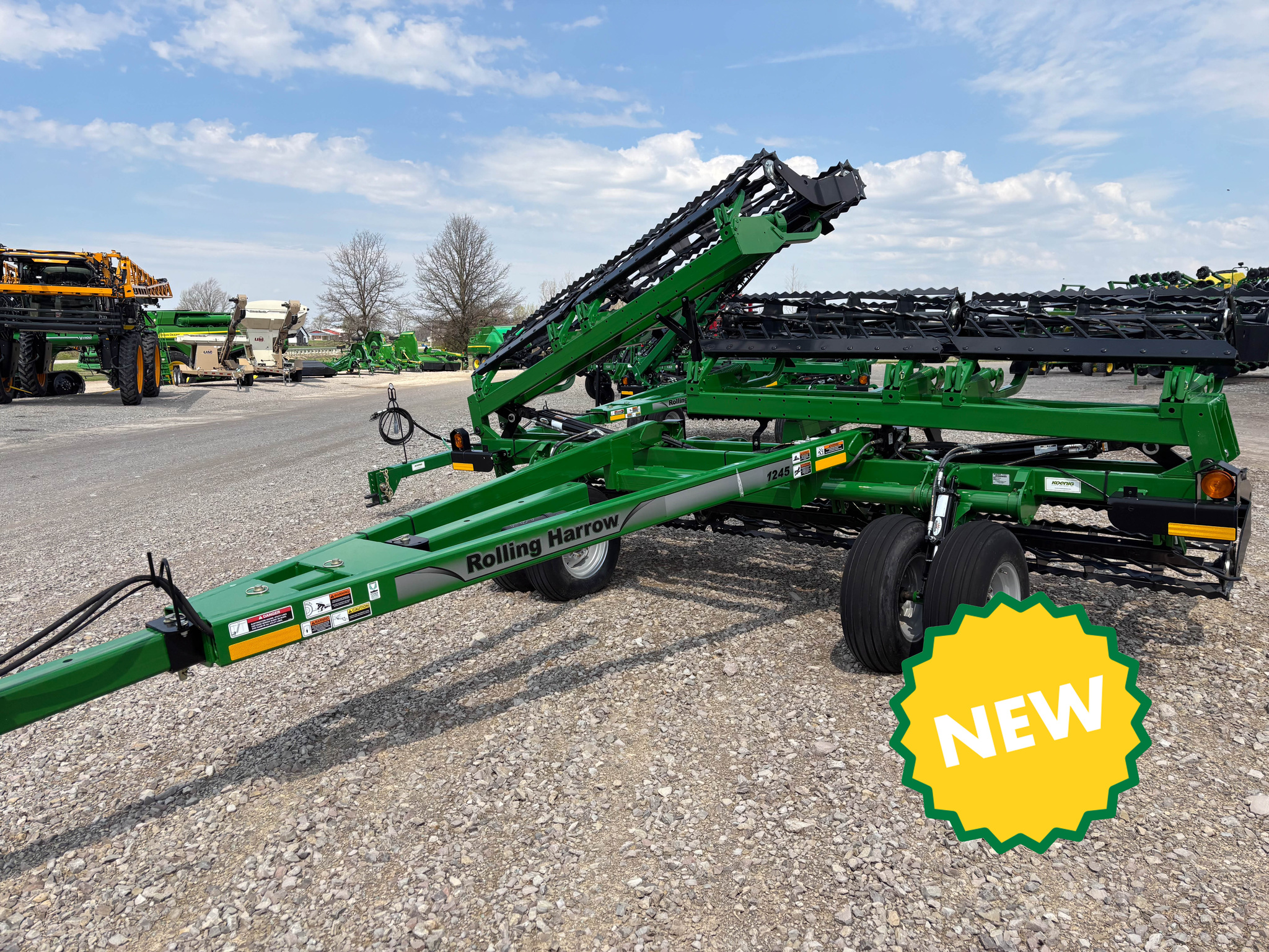 Used -- Unverferth 1245 Double Rolling Harrows at Koenig Equipment in Anna, OH - PhotoXL0