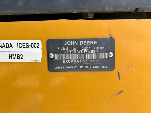 2020 John Deere 350G LC