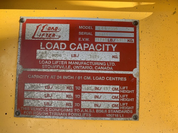 2013 Load Lifter LLL8000